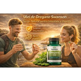 Swanson Ulei de Oregano 150 mg – Oregano Oil 10:1 Extract, 120 Capsule Beneficii Ulei de Oregano Swanson 150 mg


🌿 Susține func