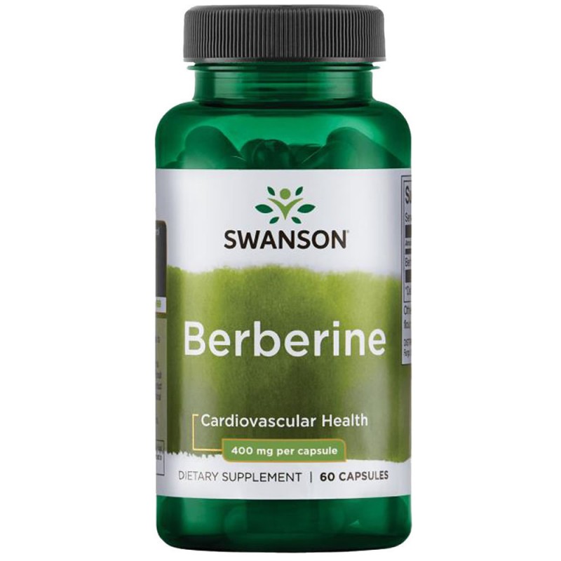 Swanson Berberine HCL 400 mg – Glicemie, Colesterol si Metabolism, 60 Capsule Beneficii cheie Swanson Berberine HCL 400 mg:



A