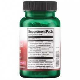 Swanson Resveratrol Complex 60 Capsule – Resveratrol pentru Sanatatea Inimii si Protectie Antioxidanta Beneficii Resveratrol: re