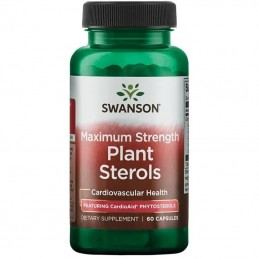 Swanson Plant Sterols Maximum Strength 60 Capsule – Steroli Vegetali pentru Colesterol Swanson Plant Sterols Maximum Strength 60