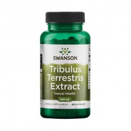 Swanson Tribulus Terrestris Extract 500 mg 60 Capsule – Suport Vitalitate si Performanta Beneficii Tribulus Terrestris: creste i