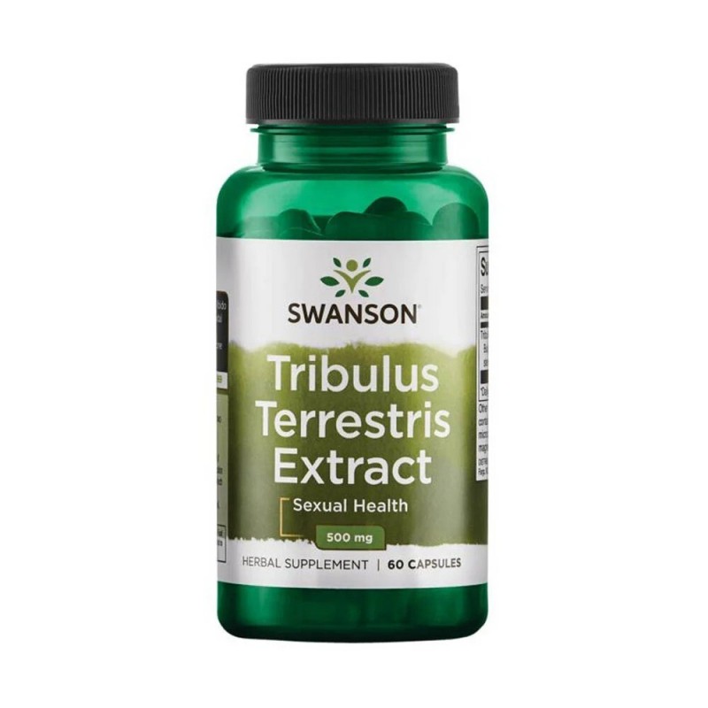 Swanson Tribulus Terrestris Extract 500 mg 60 Capsule – Suport Vitalitate si Performanta Beneficii Tribulus Terrestris: creste i