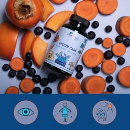 Vegavero Vision Care Complex 120 Capsule – Suport Vedere IMPORTANȚA ZINCULUI ȘI A VITAMINEI B2: Zincul contribuie la protecția c