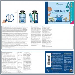 Vegavero Vision Care Complex 120 Capsule – Suport Vedere IMPORTANȚA ZINCULUI ȘI A VITAMINEI B2: Zincul contribuie la protecția c
