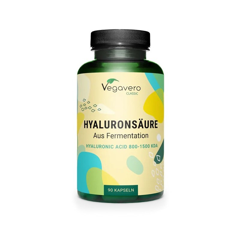 Vegavero Acid Hialuronic 600 mg 90 Capsule – Piele & Articulatii 🔹 Vegavero Acid Hialuronic 600 mg – Beneficii Cheie

✔ 600 mg A
