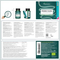 Vegavero Pro-Bio 20 Mld CFU 20 Tulpini 60 Capsule – Digestie Produsul nostru furnizează 15 miliarde CFU din 15 dintre cele mai c