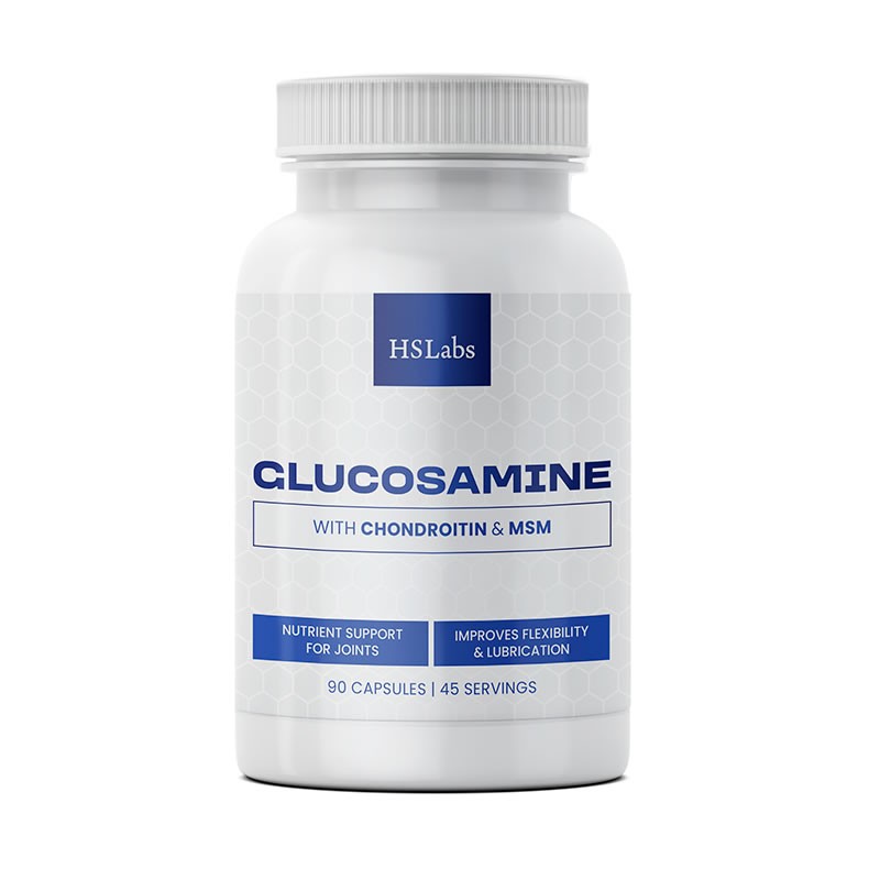 HS Labs Glucozamina + MSM + Condroitina 90 tablete – Articulatii Trei compuși de susținere în comun, într-o formulă cu potență r