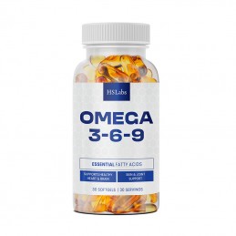 HS Labs Omega 3-6-9 30 capsule moi – Suport Cardiovascular și Articulații OMEGA 3-6-9 beneficii: Sprijină sănătatea inimii si un