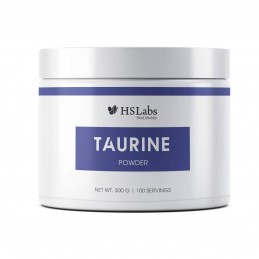 HS Labs Taurina Pudra 1000 mg 300 g – Energie si Performanta Sportivă Beneficii Taurina: sprijină echilibrul zaharului din sânge
