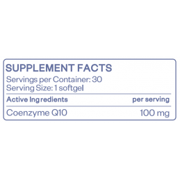 HS Labs Coenzima Q10 100 mg 30 gelule – Suport Cardiovascular Beneficii Coenzima Q10: promovează sănătatea inimii, imbunătățește