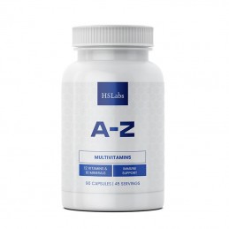 HS Labs Multivitamine A-Z 90 tablete – Complex Complet Zilnic A-Z Vitamins este un complex de vitamine si minerale care asigura 