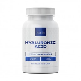 HS Labs Hyaluronic Acid 70 mg 90 comprimate – Hidratare și Articulații Beneficii Acid Hialuronic: sustine sanatatea articulatiil