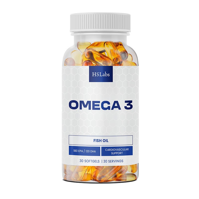 HS Labs Omega 3 1000 mg 30 capsule – Suport Cardiovascular Beneficiile Omega 3 ulei de peste: ofera un raport de 3:2 bazat pe do