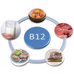 Biovea Vitamina B12 (Metilcobalamină) 1000 mcg 100 comprimate (dizolvare rapida) Beneficii Vitamina B12: este un analgezic efici