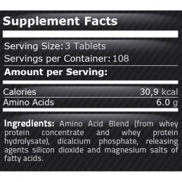 Pure Nutrition USA Amino 2000, 75 tablete (Aminoacizi masa musculara) Beneficii Amino 2000: aminoacizii reprezinta temelia musch