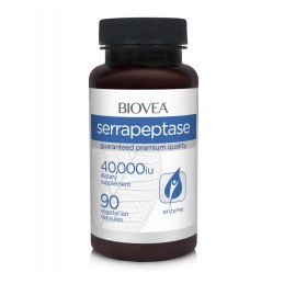 Biovea Serrapeptaza (Serrapeptase) 40,000 IU 90 Capsule Beneficii Serrapeptase: imbunătățește activitatea antibioticelor și lupt