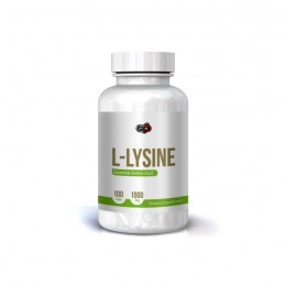 Pure Nutrition USA L-Lizina, L-Lysine, 1000 mg, 100 Capsule L-Lizina beneficii: imbunatateste focalizarea si concentrarea, menti