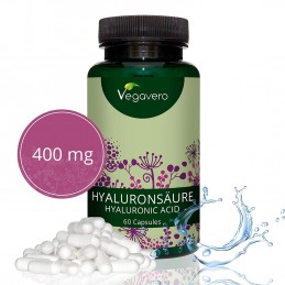 Vegavero Acid Hialuronic, 600mg, 60 Capsule Acid Hialuronic Beneficii: umplerea ridurilor, reduce aspectul ridurilor, repararea 