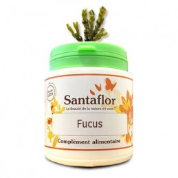 Santaflor Fucus 120 capsule Beneficii Fucus: ofera senzatie de satietate, ajuta la slabit, imbunatateste metabolismul si arde gr