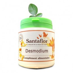 Santaflor Desmodium pulbere din frunze 100 grame Beneficii Desmodium: ajuta in hepatita cronica si ciroza, protector hepatic, pr