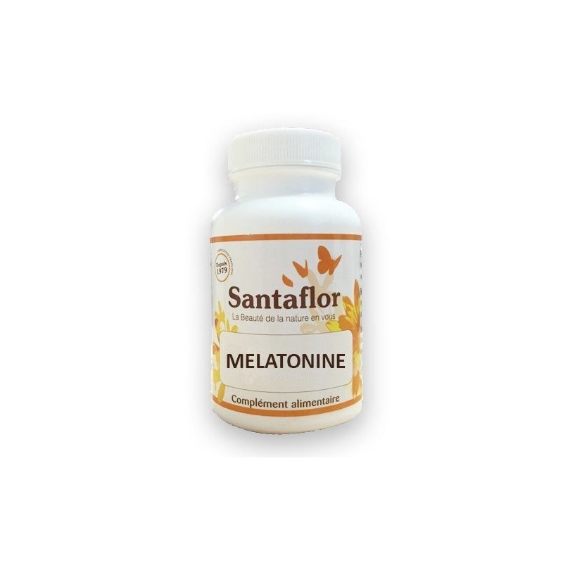 Melatonina 60 Capsule, Santaflor Beneficii Melatonina: eficient impotriva tulburarilor de somn, imbunatateste calitatea somnului