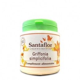 Santaflor Griffonia Simplicifolia pudra 100 grame Beneficii Griffonia Simplicifolia, 5-HTP: ajuta in cazul insomniei, ajuta in c