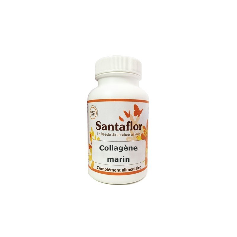 Santaflor Colagen marin 60 capsule Beneficii colagen marin: contribuie la vitalitatea pielii, promoveaza flexibilitatea articula