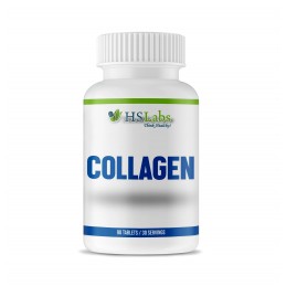 HS Labs Colagen Hidrolizat, 1000 mg, 90 Tablete Beneficii Colagen Hidrolizat: reduce liniile fine si ridurile, imbunătățește hid