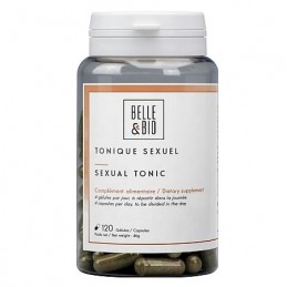 BelleBio Tonic Sexual 120 Capsule – Potenta & Libido Beneficii Tonic Sexual: creste tes-tosteronul, afrodisiac natural, tonic se