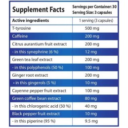 HS Labs Thermo Burner 90 capsule – Suport Ardere Grăsimi & Control Apetit Accelerarea metabolismului, crescte dorința de antrena