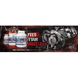 Beef Amino Aminoacizi din carne de vita 150 tablete - Masa musculara Beneficii Beef Amino: continutul redus de grasimi, carnea d