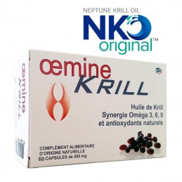 Oemine Neptune Krill Oil 60 gelule Beneficii ulei Neptune Krill: De 48 de ori mai puternic si eficient decat Omega 3 din peste, 