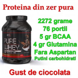 Pure Whey 2270 grame, Pure Nutrition USA Beneficii Pure Whey: creste masa musculara, micsorarea timpilor de recuperare si o refa