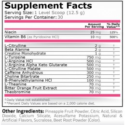 Pure Nutrition USA Black Jack 300 grame, Oxid Nitric Puternic Beneficii Black Jack: efect puternic in doar 15 minute de la admin