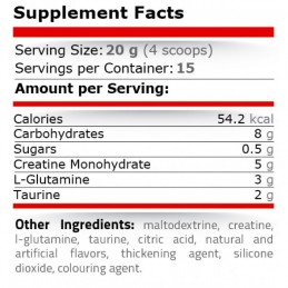 Glutamina + Creatina + Taurina, Pure Nutrition USA CGT Blast, 600 grame Beneficii CGT Blast: cele mai populare ingrediente: crea