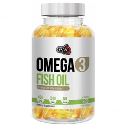 Omega 3 - 1200mg - 300 capsule, Ulei de peste 480 EPA / 240 DHA Beneficii Omega 3 ulei de peste: protejeaza inima, scade nivelul