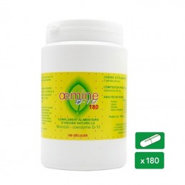 Coenzima Q10 naturala 180 capsule (creste energia celulelor, ajuta la o buna functionare a inimii, antioxidant puternic) Benefic