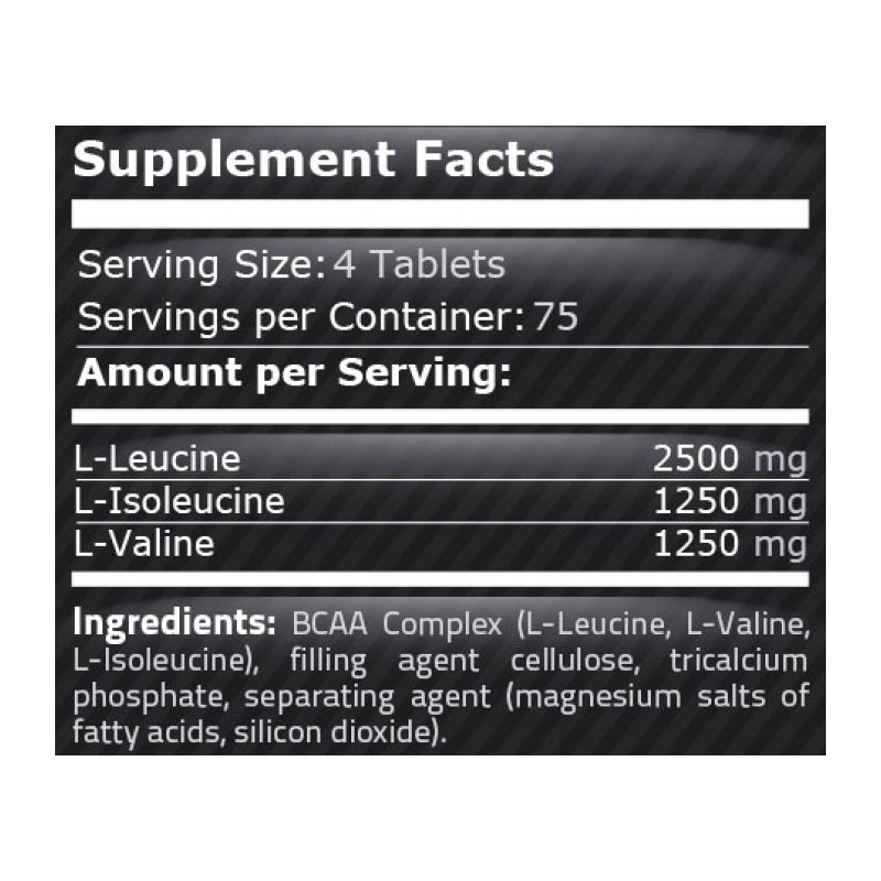 Pure Nutrition USA BCAA 5000 300 tablete (Aminoacizi esentiali) - 2 | YEO