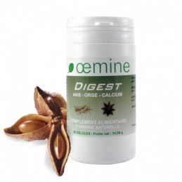 Digest - 60 capsule (reduce balonarea si flatulenta, contribuie la functionarea normala a enzimelor digestive) Proprietati benef