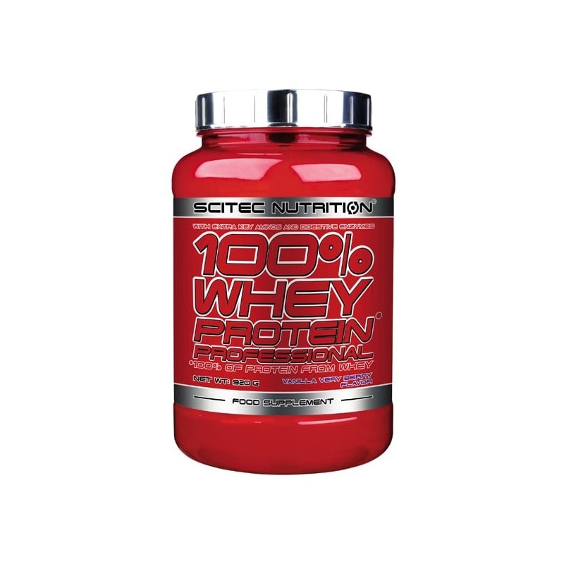 100% Whey Professional 920 grame (ajuta la cresterea masei musculare, continut excelent de aminoacizi) Beneficii 100% Whey Prote
