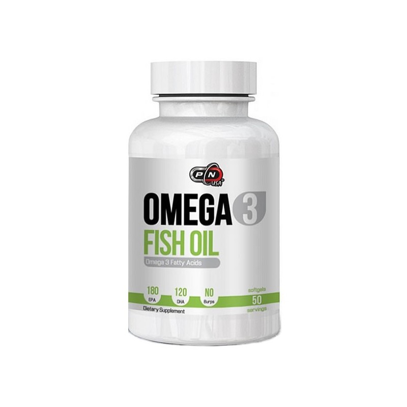 Supliment alimentar Omega 3, 1000mg, 50 Gelule, 180 EPA si 120 DHA, Ulei de peste- Pure Nutrition USA Beneficiile Omega 3 ulei d