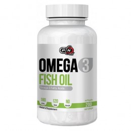 Omega 3, 1000 mg, 200 Capsule, Pure Nutrition USA Beneficiile Omega 3 ulei de peste: ofera un raport de 3:2 bazat pe dovezi de E