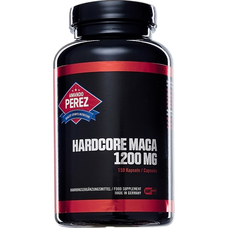 Amando Perez Hardcore Maca - 1.200 mg - 150 Capsule gigant