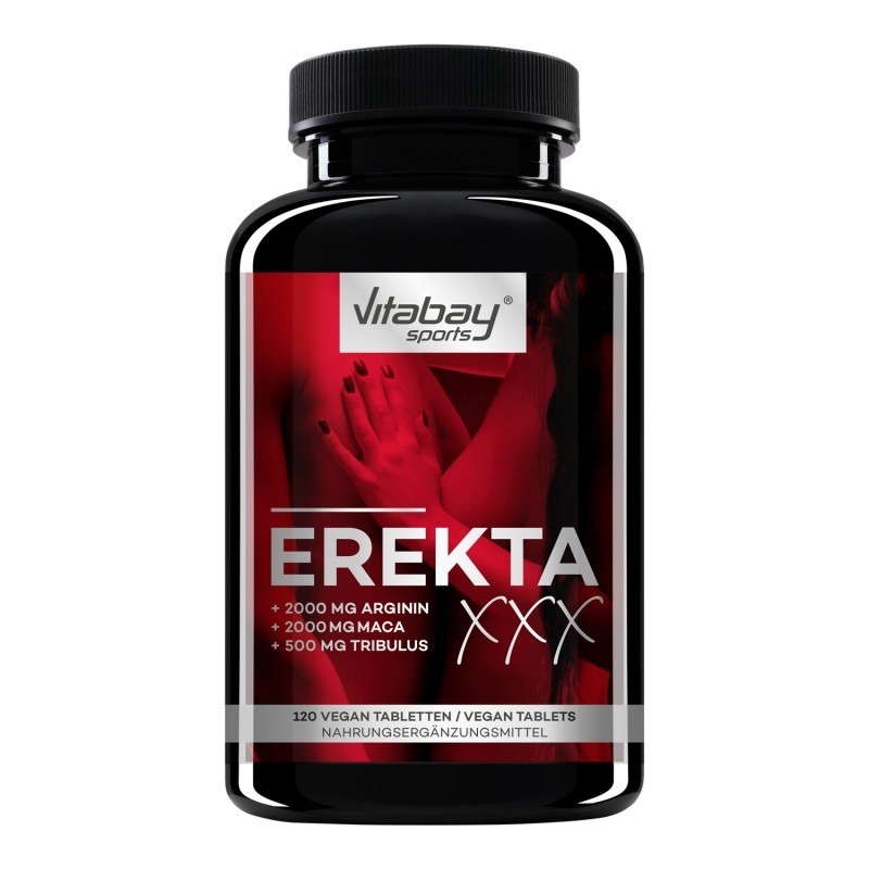 Vitabay ErektaXXX, 120 de capsule, stimuleaza libidoul, creste testosteronul Beneficii Vitabay ErektaXXX - stimuleaza libidoul l