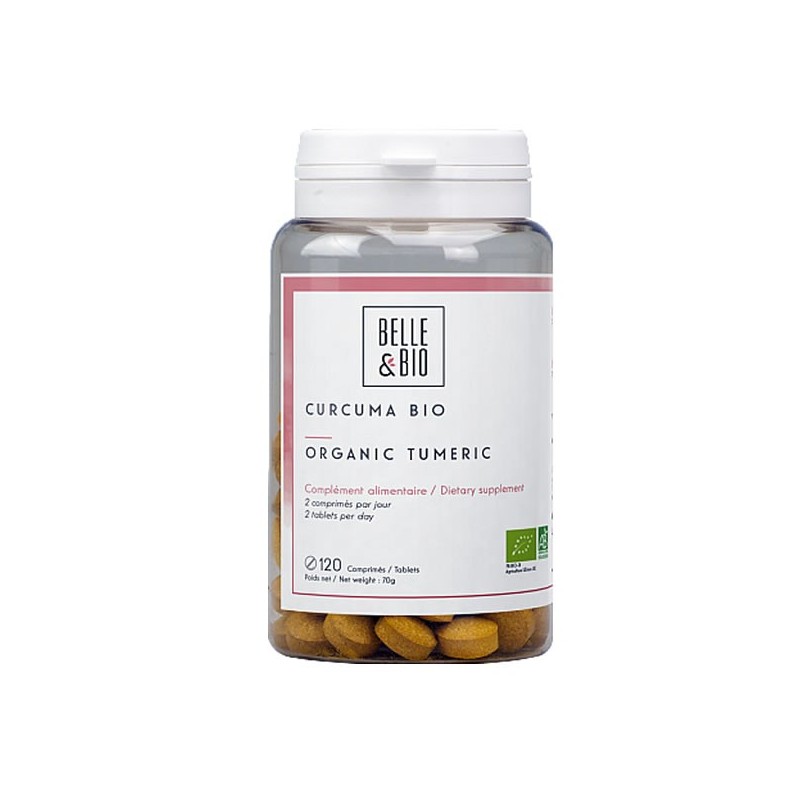 Turmeric - Curcuma Bio 120 Comprimate, Belle&Bio - 3 | YEO