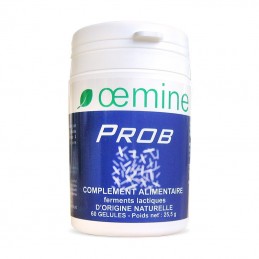 Probiotice - 60 capsule (concentrat pentru a regenera flora intestinala) Oemine PROB (ex Oemine Probiotice) este un supliment al