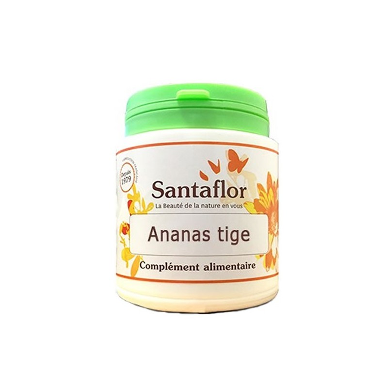 Santaflor Ananas 240 capsule Beneficii Ananas: arzator de grasimi, ajuta la inlaturarea celulitei, reduce inflamatia stomacului,