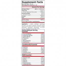 Supliment alimentar AMINO 10.000 - 1000 ml, Pure Nutrition USA Beneficii Amino 10 000: 10.000 mg de aminoacizi pe servire, imbun