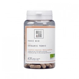 Tonic Bio Belle&Bio cu Maca, Ghimbir și Guarana, 120 capsule Beneficii Tonic Bio: minimizeaza oboseala, creste energia naturala 