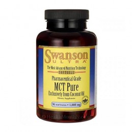 Swanson Ultra MCT Oil 1000 mg – 90 Gelule – Energie Keto si Ardere Grasimi Beneficii MCT ulei: ajuta in arderea grasimilor si in